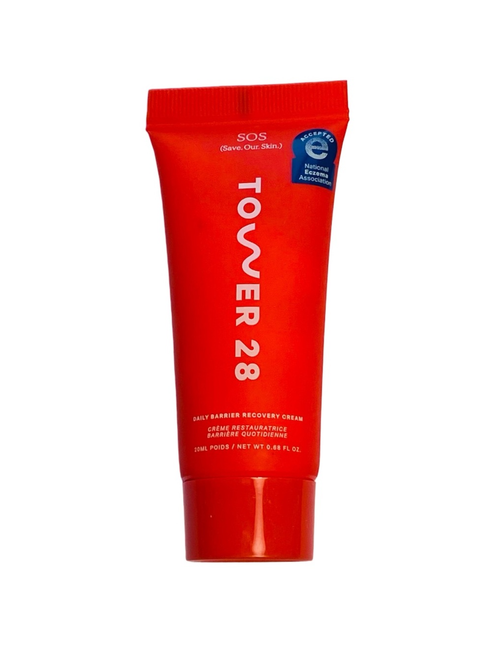 TOWER 28 BEAUTY - SOS Daily Barrier Recovery Cream Mini - 0.68 oz - NEW